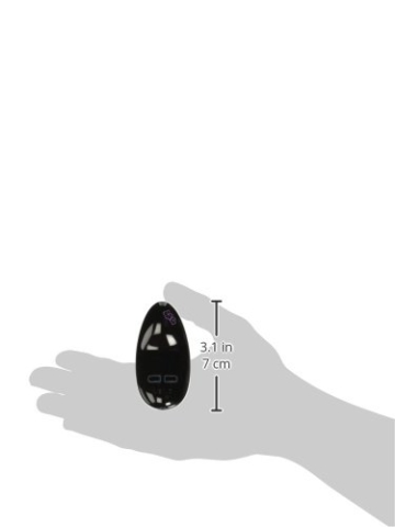 Lelo Nea Black Auflegevibrator in Hand Größenverhältnis
